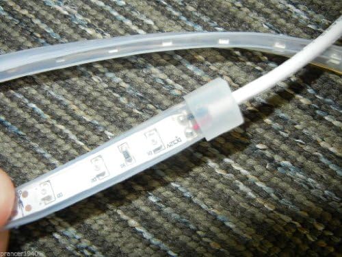 WHITE LED AQUARIUM & POND LIGHTS (16.4 Feet) IP67 Waterproof Strips