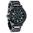 Nixon 42-20 Chrono Black Dial Chronograph Stainless Steel Mens Watch A037001