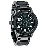 Nixon 42-20 Chrono Black Dial Chronograph Stainless Steel Mens Watch A037001