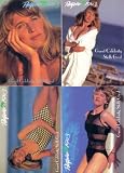 Steffi Graf 1993 Portfolio Swimsuit insert card set (4)