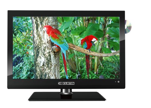 Curtis 15-Inch LED HD TV/DVD Combo, TV with Built-In DVD Player