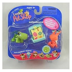 <b>Littlest Pet Shop Pet Pairs: Turtle & Hermit Crab</b>