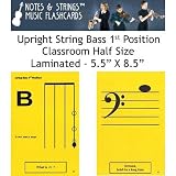 Best Price Notes & Strings Upright String Bass 1st Position 5.5