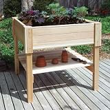 Outdoor Rectangle Cedar Wood Raised Container Garden 51i1you3wDL. SL160 Outdoor Rectangle Cedar Wood Raised Container Garden