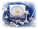 Wedding Guest book, Toasting glasses, cake knife and pen set W151F