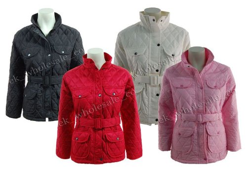 NEW LADIES QUILTED ENGLISH HERITAGE COUNTRY JACKET COAT