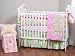 Bacati - Bed of Roses 5 Pc. Crib Bedding Set