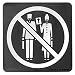 No Preaching' Door Plaque