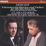 Mozart : Quatre sonates pour piano et...
