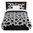 Home Irregular Circle Bedding Collection - Black &amp; White