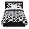 Home Irregular Circle Bedding Collection - Black & White