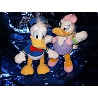 Disney's Donald and Daisy Duck 8 Plush Beanies