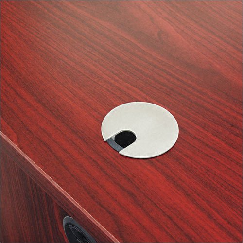 BasyxTM Optional Grommet, Brushed Nickel