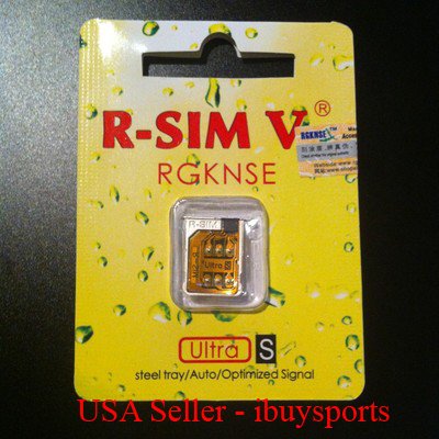 R-SIM V R-SIM5 5 Unlock Sim Card Tray for iPhone4S IOS 5.1/5.1.1/. 6. Usa Seller R-SIM V R-SIM5 5 Unlock Sim Card Tray for iPhone4S IOS 5.1/5.1.1/. 6. Usa Seller