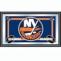 NHL New York Islanders Framed Team Logo Mirror - 15Lx26W"