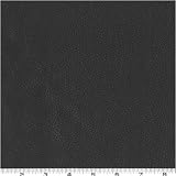 Faux Leather Fabric Pigskin Black
