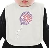 Forever Young Balloon ネクタイを有する有機ビブ Medium