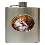 Limited Edition Violano Hip Flask Autumn Wolf
