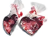 Milk Chocolate Filled Heart Shaped Cookie Cutters - 2 Pieces