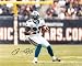 Ronnie Brown Signed / Autographed Miami Dolphins Football 8x10 Photo