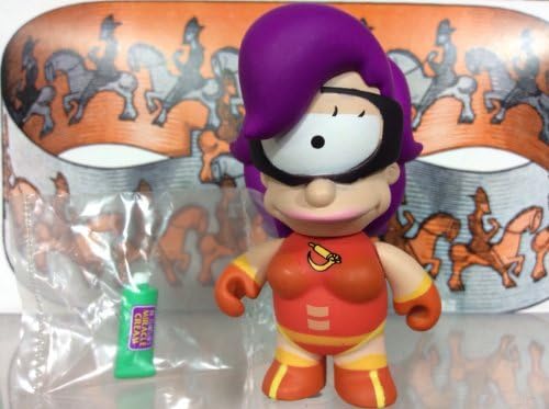 Futurama Series 2 Kidrobot Leela Cloberella 3" Vinyl Figure (Opened to Identify Contents)
