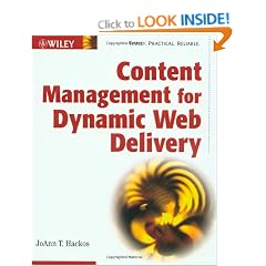 Content Management for Dynamic Web Delivery