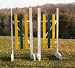 3 Panel 2 Color Wood Wing Standards Horse Jumps