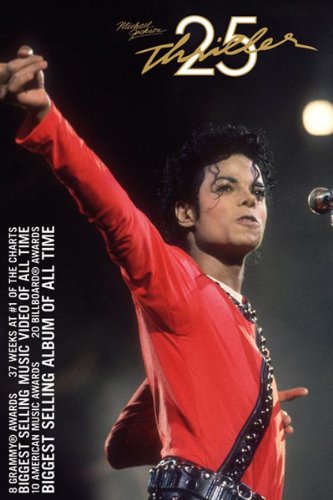 Michael Jackson (Thriller, 25) Music Poster Print - 24 X 36