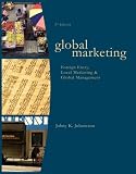 Global Marketing: Foreign Entry, Local Marketing, and Global Management