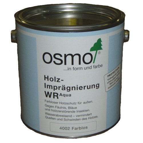  OSMO Holz-Imprägnierung WR Aqua farblos 2,5L