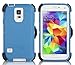 OtterBox 'Defender Series' Protective Case for Samsung Galaxy S5 + Belt-Clip/Holster - Deep Water Blue/White