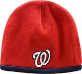 New Era Washington Nationals AC Knit Cap (Scarlet)