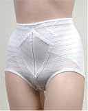 Venus IVORY STRIPE MESH SHORT SHAPER GIRDLE #1808 sz M L