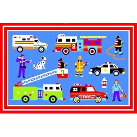 LA Rug Heroes 19-by-29-Inch Nylon Rug