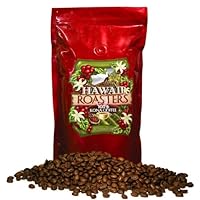 Award Winning, Farm Roasted, 100% Hawaiian Kona Coffee, Whole Bean, Medium Roast, 16-Ounce