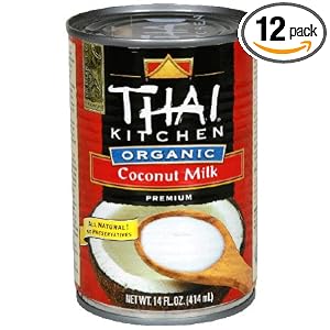 Thai Kitchen Coconut Milk (95% Organic),13.66 -Ounce Cans (Pack of 12)