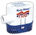 Sporting Goods : Rule RM1100 Marine Rule-Mate 1100 Marine Bilge Pump (1100-GPH, 12-Volt)