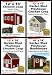 4 Garden Shed Plan Books 10' x 14', 12' x 16', 12' x 12', 10' x 14' Step By Step Pictures, Videos, Instructions and Plans