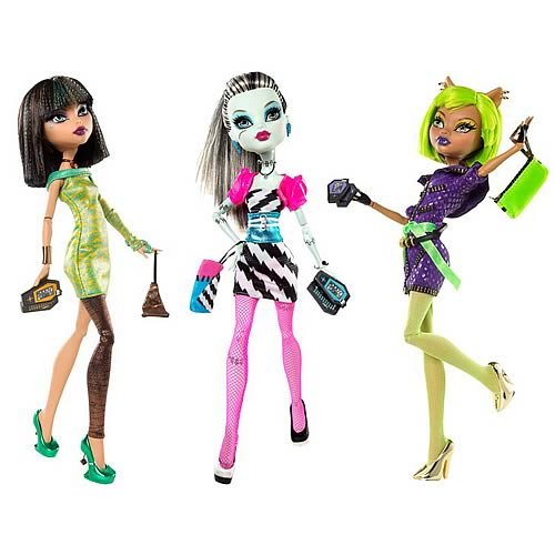 See Monster High Dawn of the Dance Dolls Wave 1 Set
