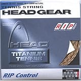 Head Rip Control 17G Tennis String: Color: Natural Spiral