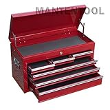 チェストベアリング付 赤色(工具箱・ツールボックス・ＴＯＯＬＢＯＸ)
