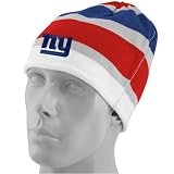 Reebok New York Giants Multi Team Colors Striped Cuffless Beanie