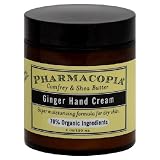 Pharmacopia Hand Cream, Ginger, 4-Ounces