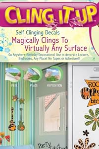 Rock Star Birthday Party on Amazon Com  Magnacard Cling It Up Party Like A Rock Star Birthday