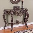 Masterpiece Serpentine Carved Hall Console By Powell Furniture