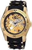 Invicta Men's 1261 Sea Spider Mechanical Skeleton Dial Black Polyurethane Watch Invicta Men's 1261 Sea Spider Mechanical Skeleton Dial Black Polyurethane Watch