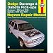 Dodge Durango '98'99 & Dakota '97'99 (Haynes Manuals)