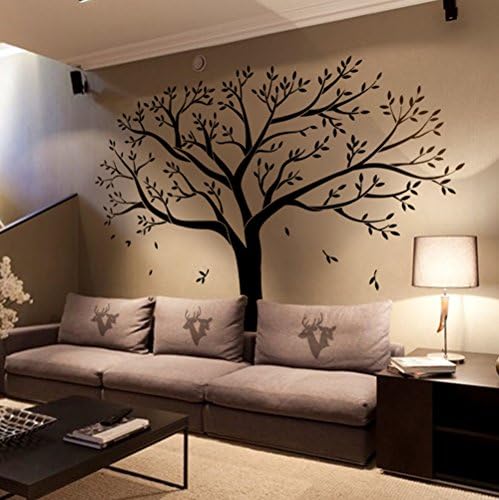 Designer Playground P119 Family Photo Tree Vinyl Wall Decal Large Black