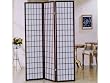 3-Panel Cherry Finish Wooden Screen By Acme Furniture
