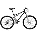 K2 Base Sport Full Suspension Mountain Bike (Black/Silver,Medium)
